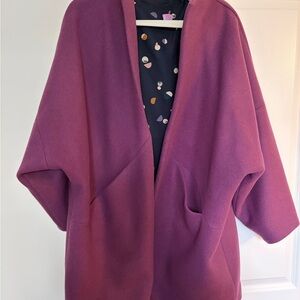 Women's wool coat - handmade “nova coat” pattern